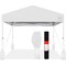 Best Choice Products 10x10ft Easy Setup Pop Up Canopy w/ 1-Button Setup, Wheeled Case, 4 Weight Bags